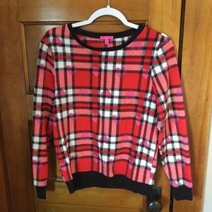 Betsey Johnson Plaid and Heart Fleece Lounge Wear